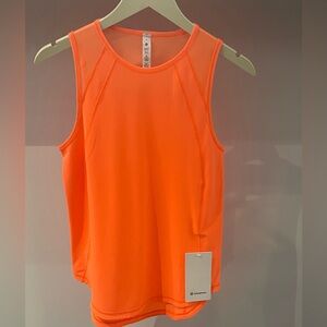 lululemon athletica Vibrant Orange Tank Top